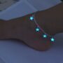 Blue Star Charm Anklet – Celestial Glow Jewelry 💙⭐ - Image 2