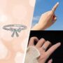 🎀 Silver Bow Ring - Image 3