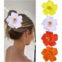 Hibiscus Flower Hair Clip – Tropical Hair Accessory 🌺 - Image 3