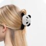 Panda Plush Hair Clip – Cute Fluffy Accessory 🐼 - Image 4