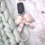 🎀Bow Pearl Pendant Charm – Elegant Bag Keychain 🎀 - Image 3