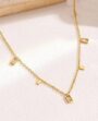 Crystal Luxe Charm Necklace ✨ | Elegant Golden Pendant Chain for Women - Image 3
