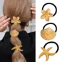 Ocean Treasure Hair Tie – Starfish & Seashell Design - Image 2