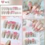 Blossom Bunny Press-On Nails – Cute Floral Bunny Nail Set with Pink Bows 🌸🐰✨ - Image 2