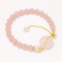 Rose Quartz Beaded Bracelet – Love & Harmony Jewelry 💖🌸