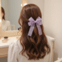 🎀 Elegant Ribbon Hair Bow – Stylish Hair Clip 🎀 - Image 2