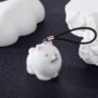 Chunky Pomeranian Charm – Cute Fluffy Puppy Keychain