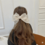 Classic Ribbon Hair Bow – Elegant Hair Clip Accessory 🎀