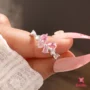🦋💖Blush Butterfly Crystal Ring - Image 3