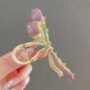 Tulip Bloom Clip – Elegant Tulip Hair Accessory 🌷💙✨