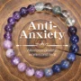 Calm Mind Anti-Anxiety Bracelet 🌿 – Healing Crystal for Stress Relief & Positivity Unisex