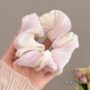 Dreamy Wave Scrunchie – Pastel Ruffle Hair Tie - Image 4