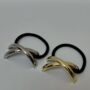 Luxe Cross Hair Tie – Metallic X Band