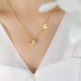 Golden Dreams Butterfly Chain 🦋 | Anti-Tarnish Golden Butterfly Pendant Necklace for Women - Image 2