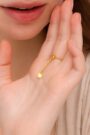 👩‍👧✨Glow Mom-Daughter Gold Chain Ring - Image 2