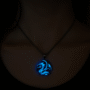 🐉 Blue Flame Dragon Glow Necklace 🌙🔥 – Luminous Tribal Pendant - Image 2