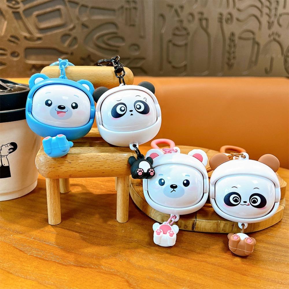 6b13da374489c7a092ebdf212aefffec93d5fbe8_original π Mood Flip Cartoon Keychain β Cute Expression-Changing Character Bag Charm - Image 1