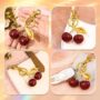 Glitter Cherry Keychain 🍒✨ - Image 2