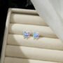 💙💜 Aurora Glow Butterfly Studs | Blue–Purple Gradient Wing Earrings - Image 2