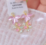 🌸Pastel Blossom Fairy Earrings | Sakura Petal Flower Dangle Jewelry - Image 2