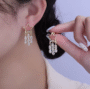 ⭐ Golden Star Tassel Earrings | Sparkle Fringe Dangle Jewelry - Image 4
