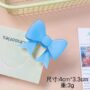 💙 Sky Blue Bow Hair Clip – Cute Pastel Ribbon Side Barrette for Girls & Women 🎀 - Image 2