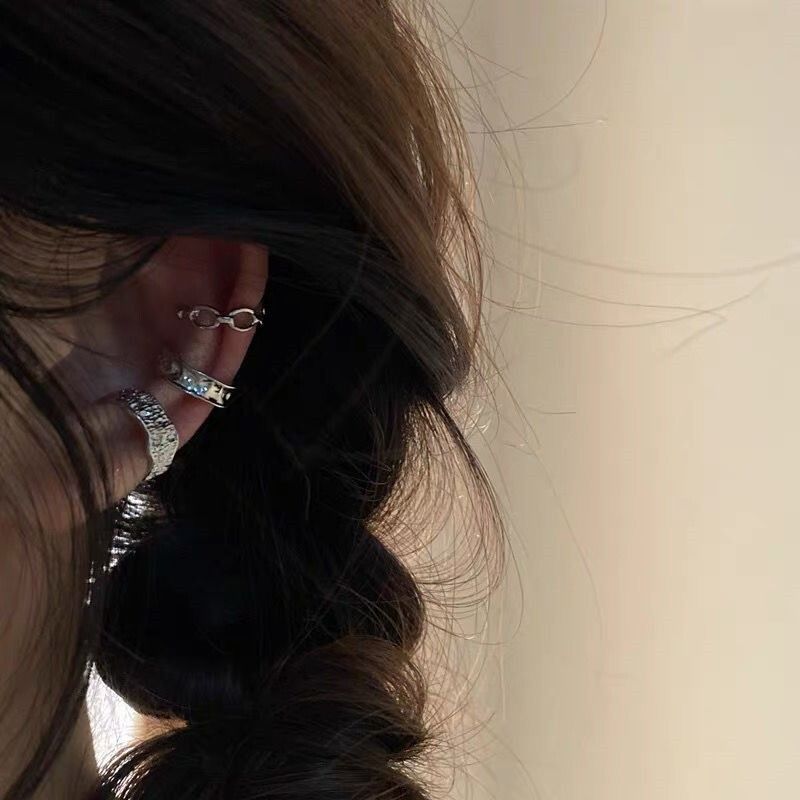 xXITuNPyCX20250819000323 β¨ Minimalist Bow & Crystal Multi Ear Cuff Set β Trendy Layered Ear Climber for Women π - Image 1